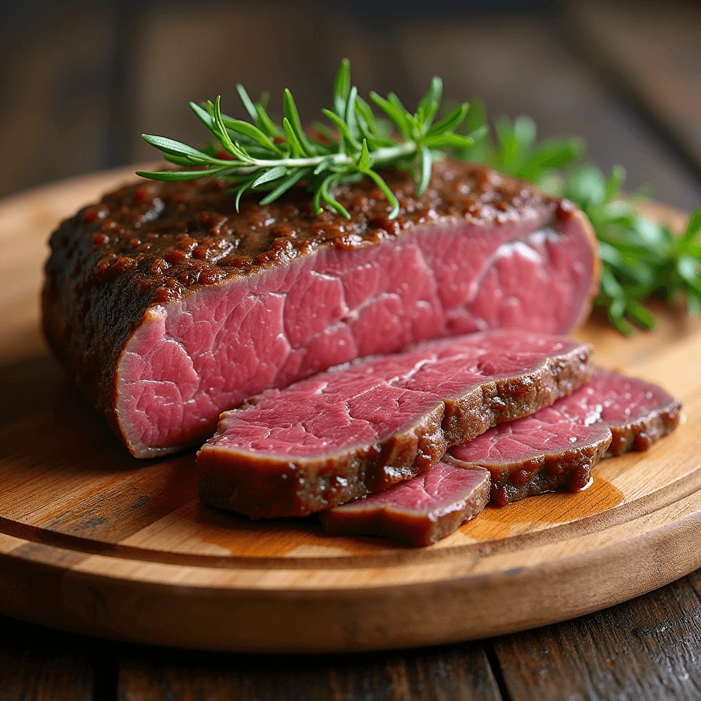 Cooked beef liver served on a plate with fresh vegetables, highlighting its rich, nutritious content.