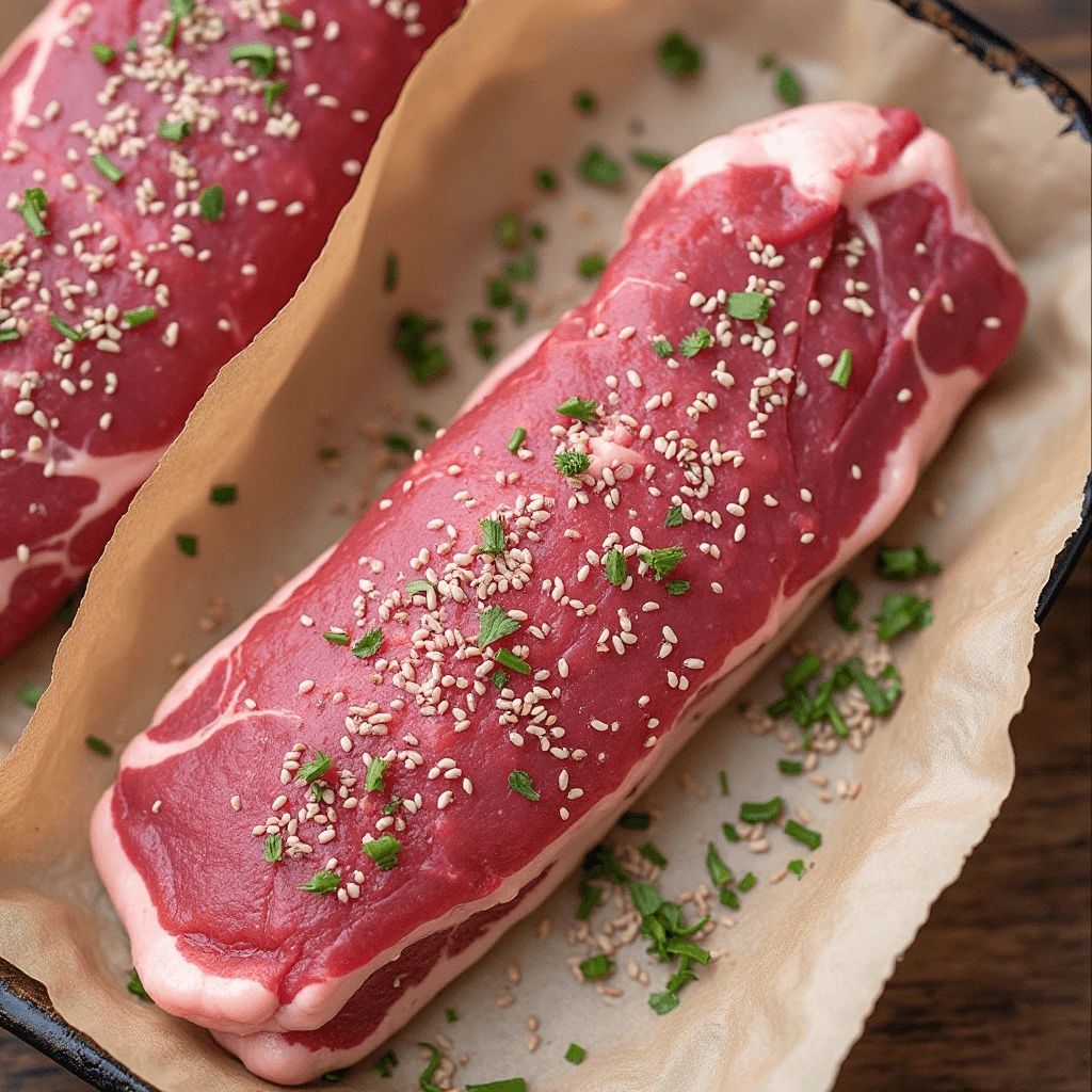 Beef products with recall label warning about contamination risks