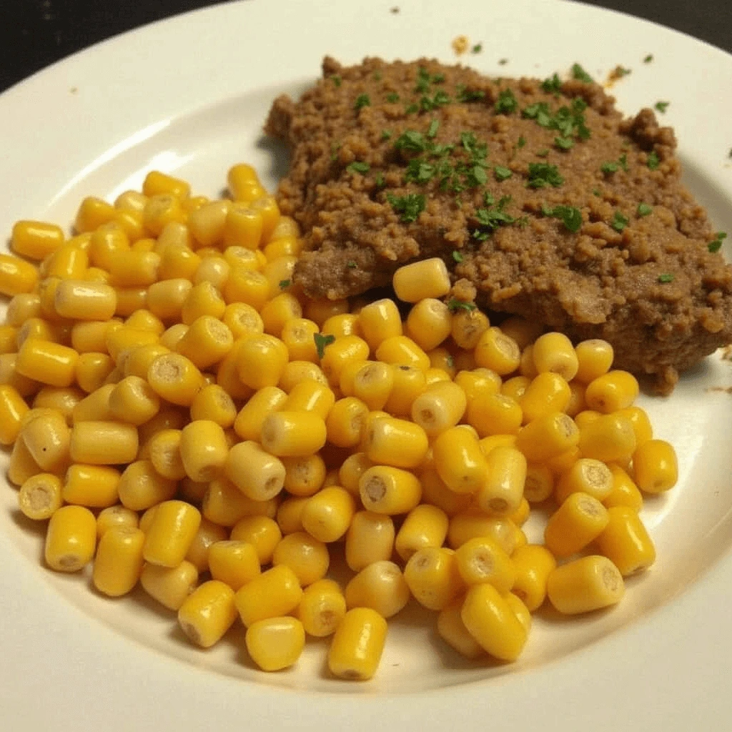 Canned corned beef breakfast recipes with no potatoes, featuring a hearty meal with vegetables and spices.