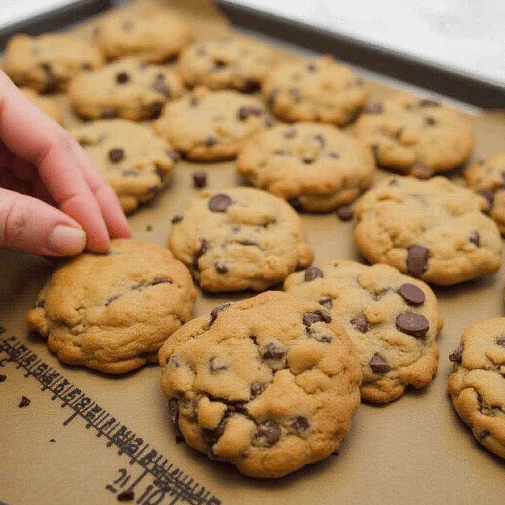 Disney Chocolate Chip Cookies Made with Metric Measurements