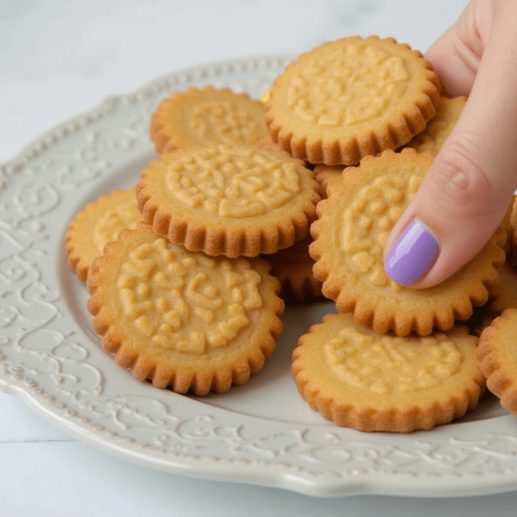 Assorted Wafer Cookies with Creamy Fillings